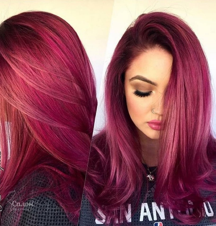 Красные брови как покрасить