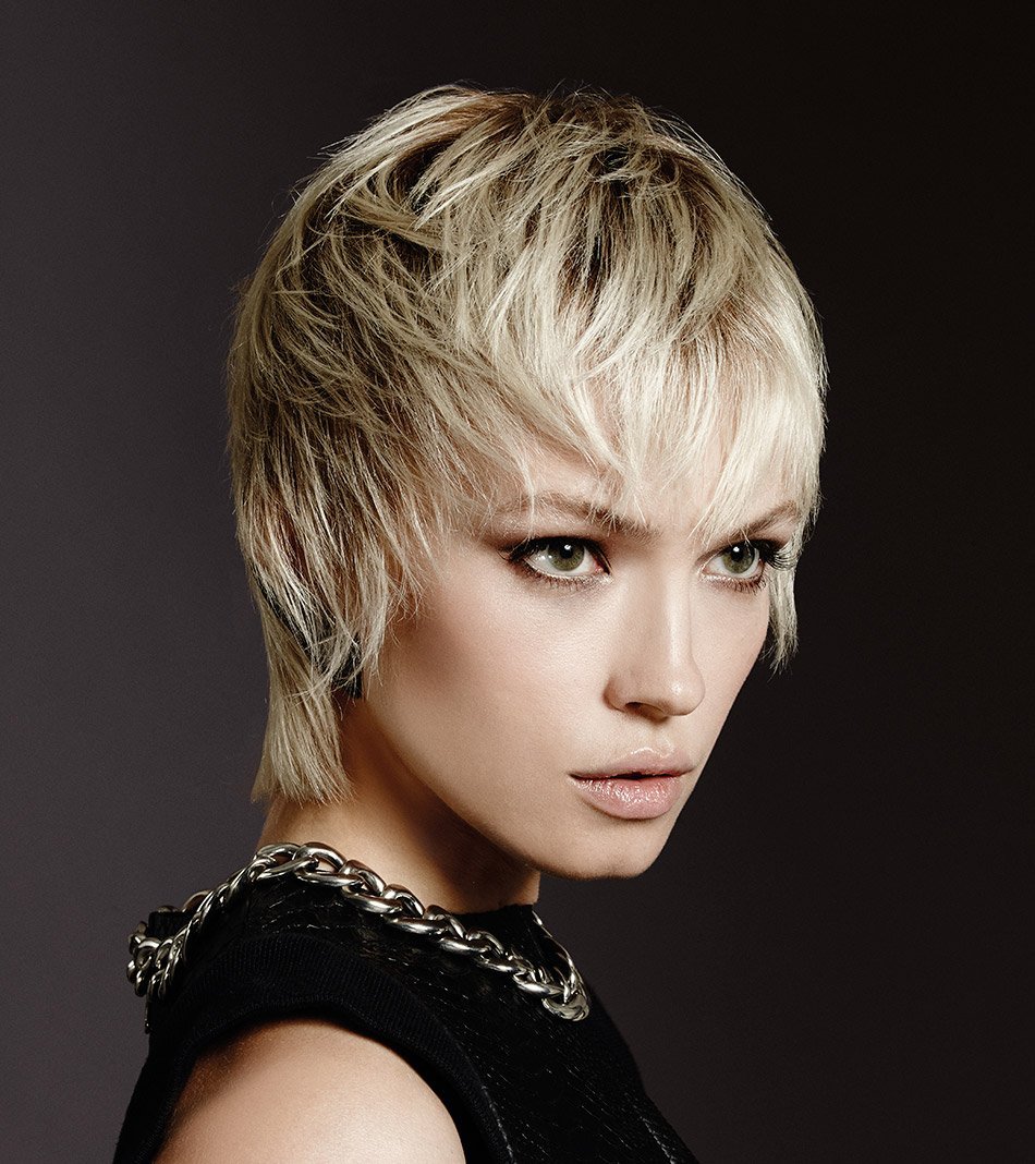 Стрижка Гарсон Каскад