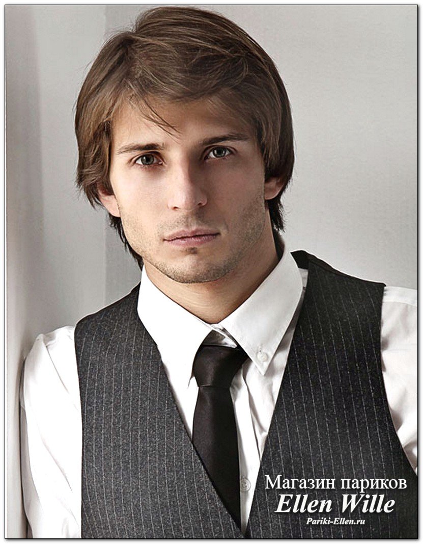 Темно русый цвет волос мужчины