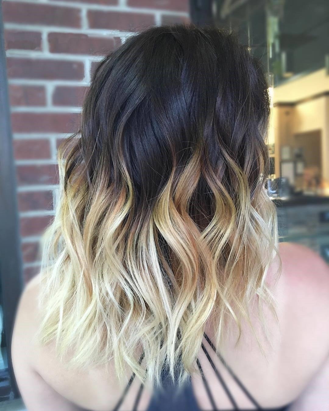 Омбре на волосах