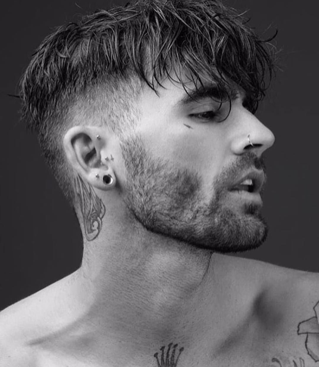 Андеркат с челкой