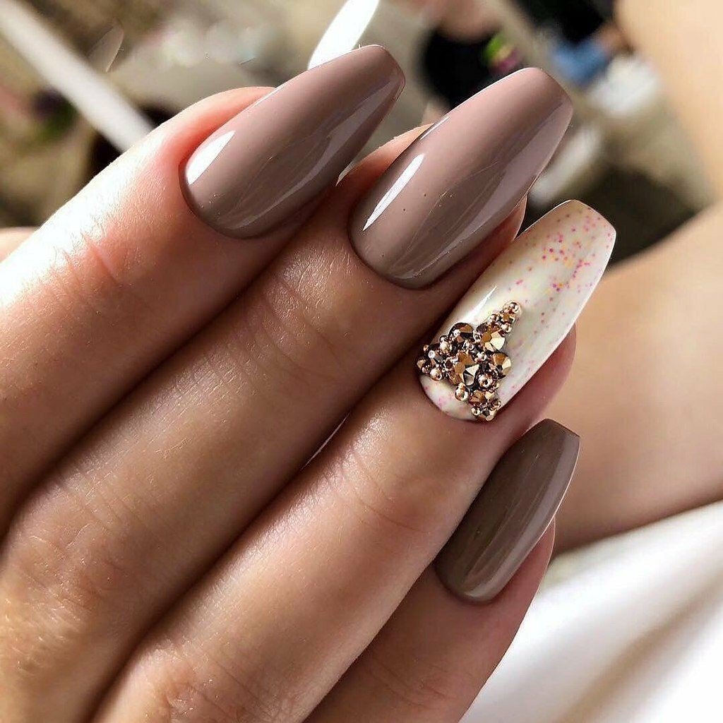 Кофейный маникюр