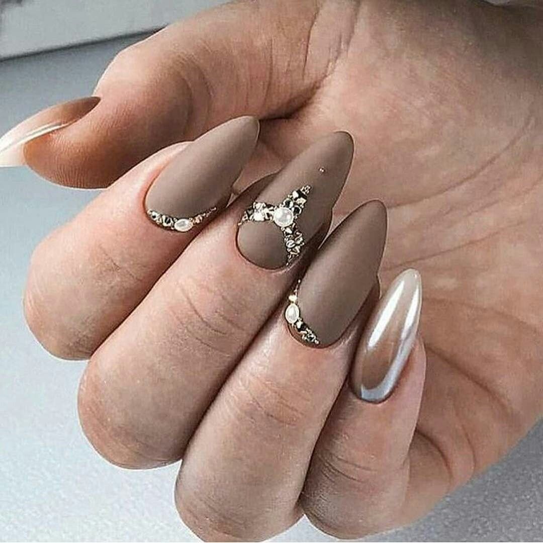 Кофейный маникюр