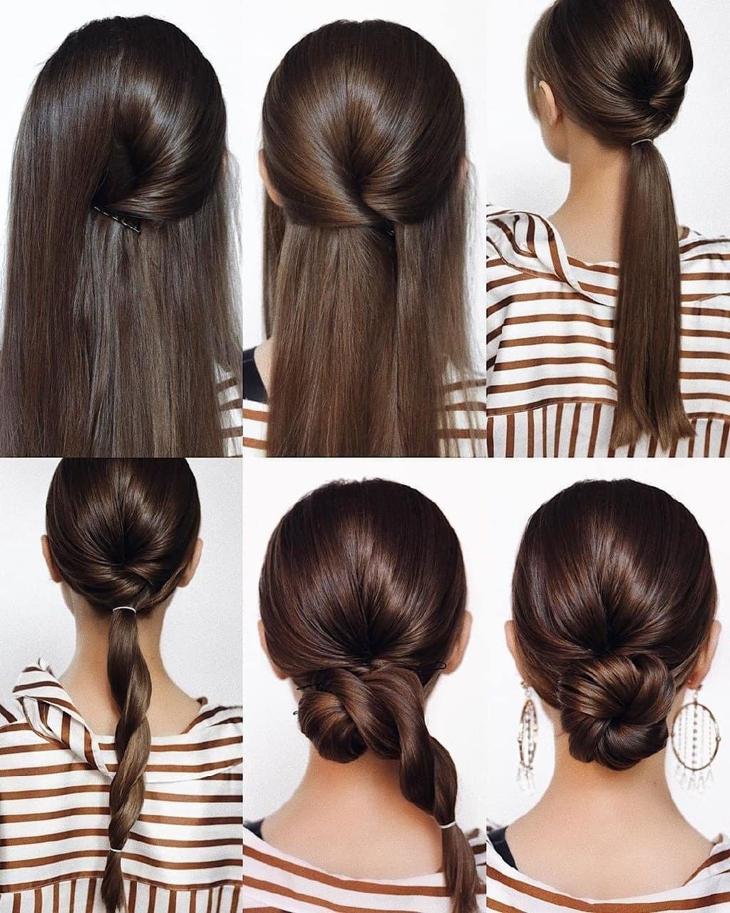 Легкие прически для волос по лопатки