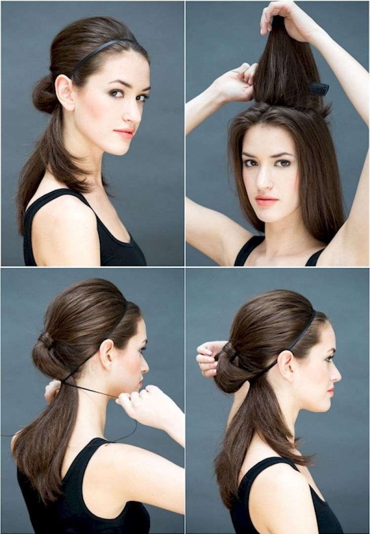 Коктейльные прически на длинные волосы