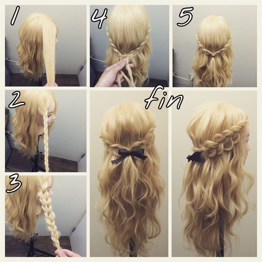 Прическа валик на длинные волосы