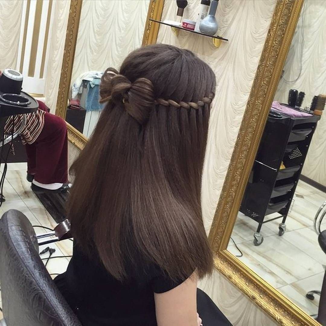 Легкие прически на длинные волосы