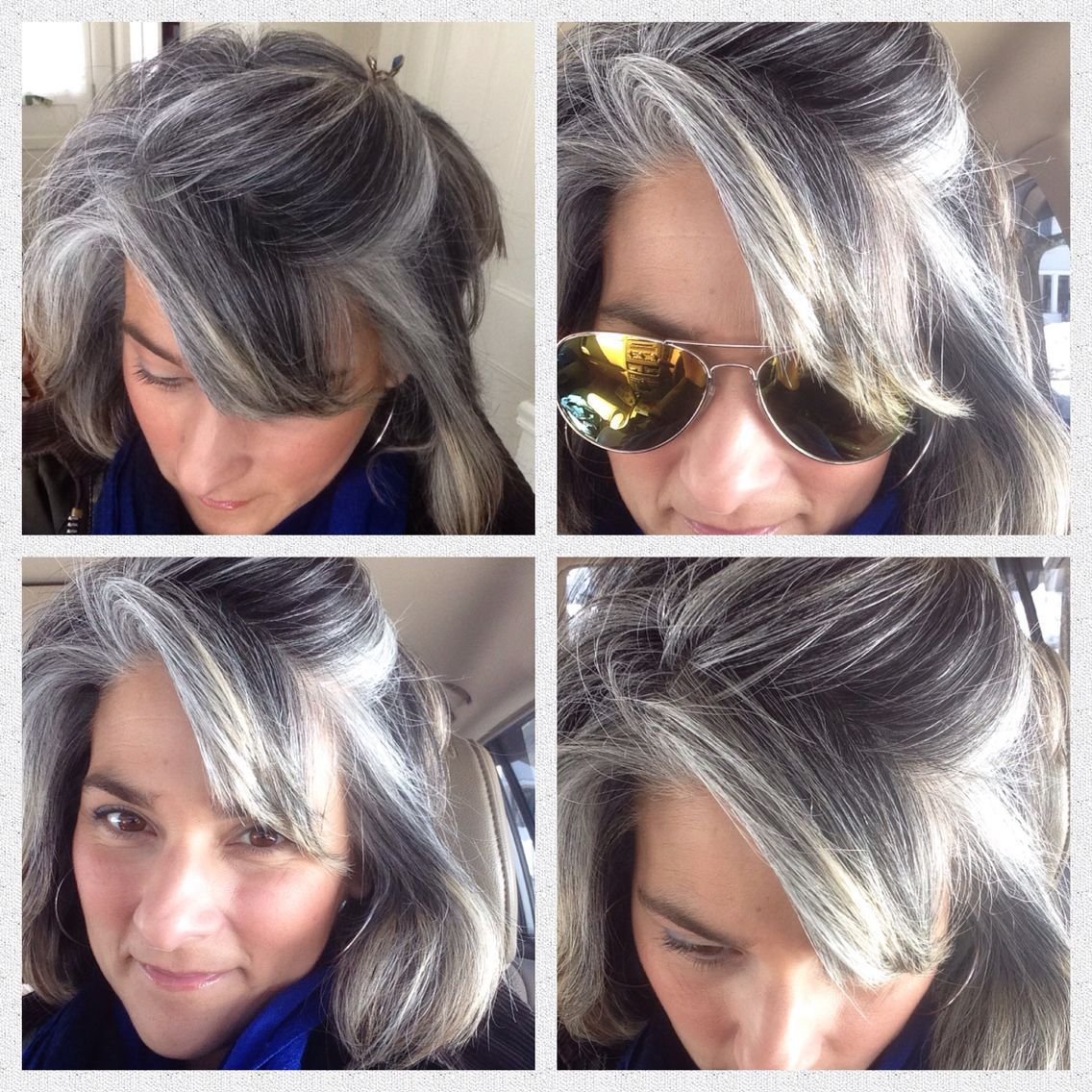 Мелирование Сильвер грей Матрикс