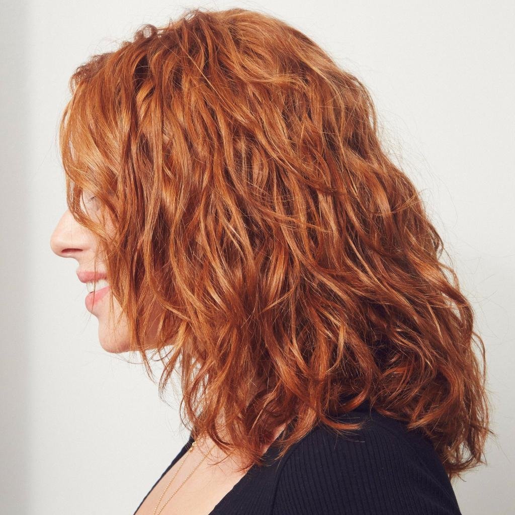 Карвинг для волос на средние волосы с челкой