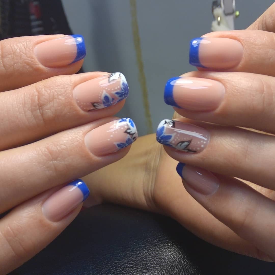 Синий френч 2022