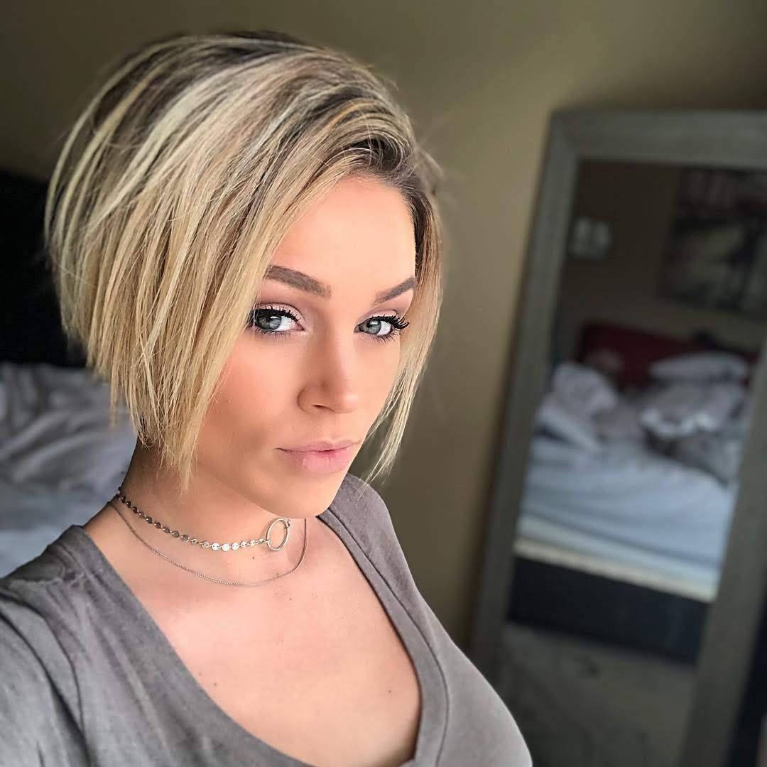 Стрижка Месси Боб на короткие волосы