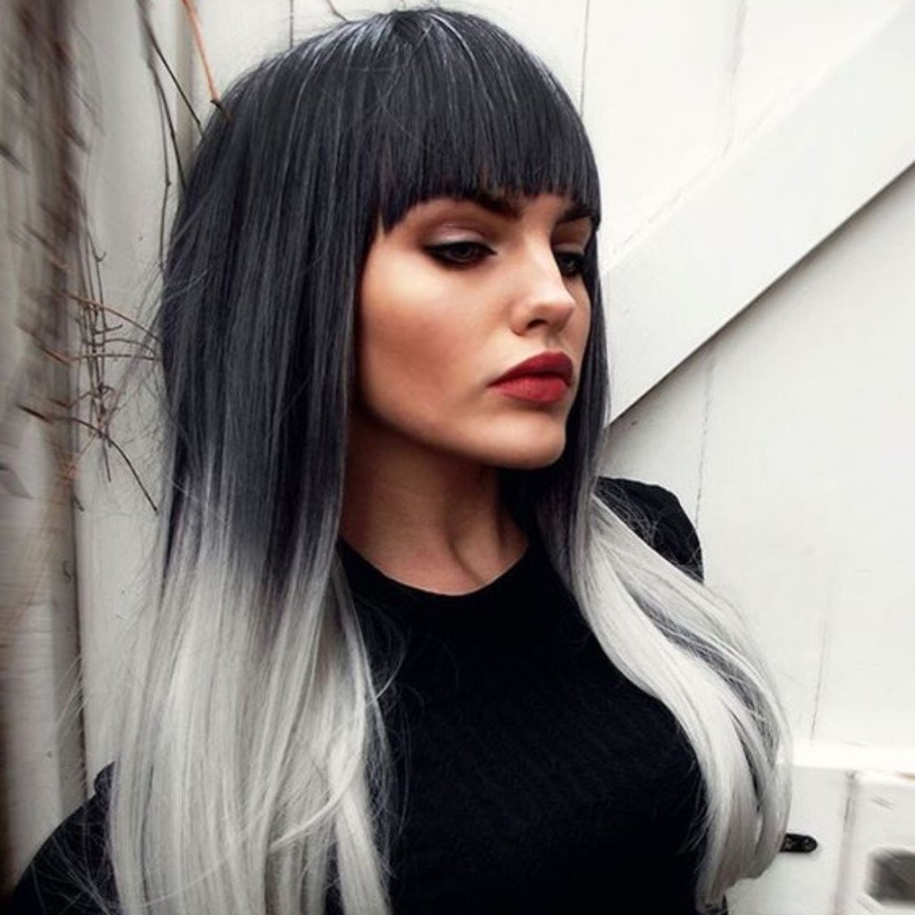 Черно белое окрашивание