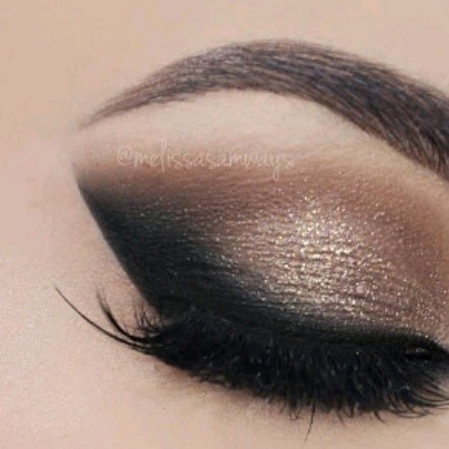 Коричневый Смоки айс для карих глаз