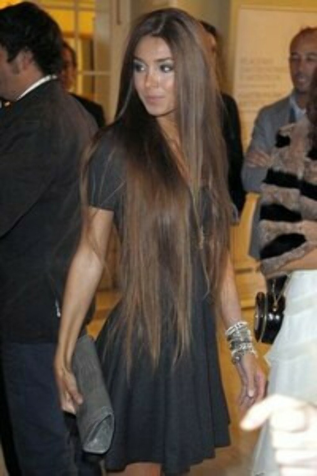 Тёмное омбре на темные волосы