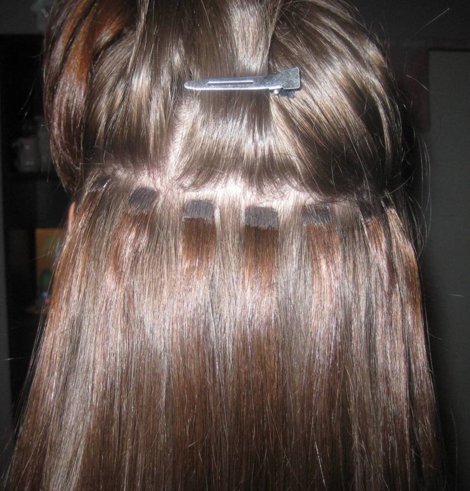 Длинные волосы