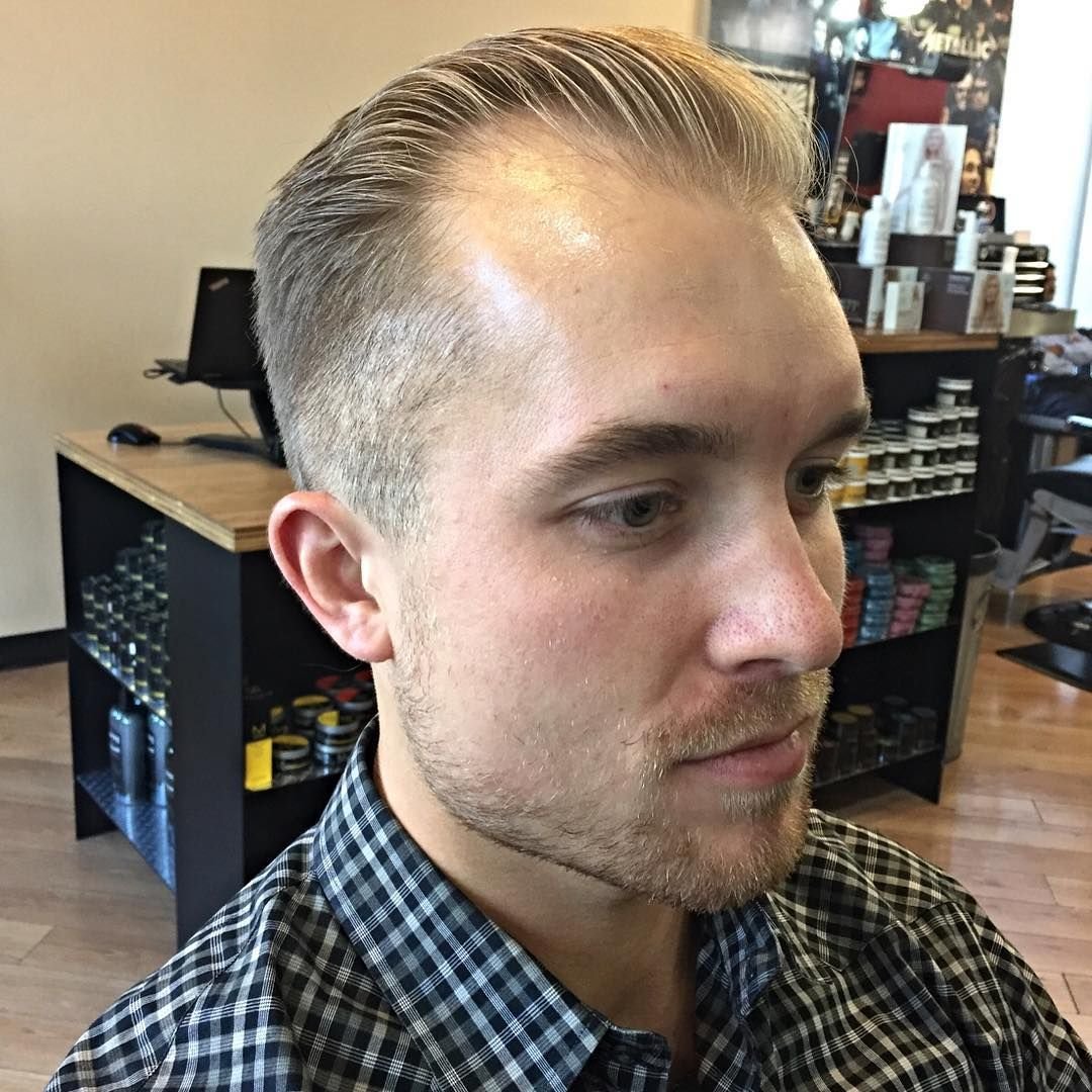 Мужские стрижки на жидкие волосы