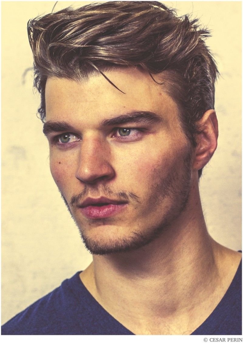 Прически с зачесыванием волос мужские