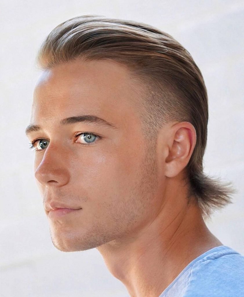 Стрижка маллет Mullet мужская