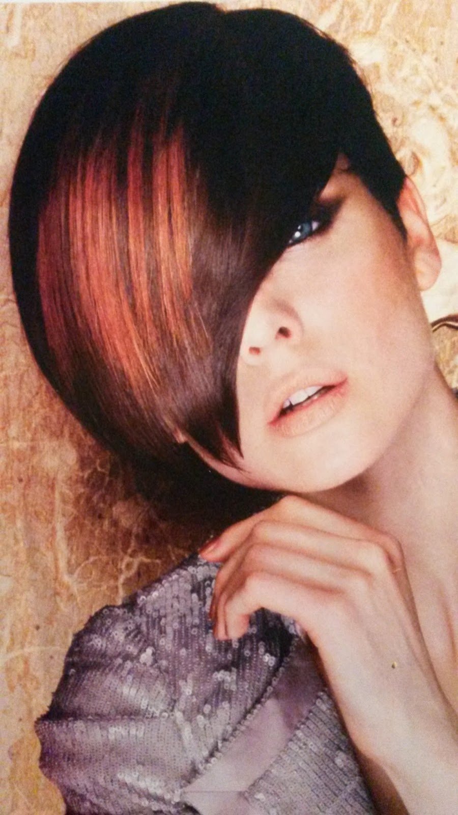 Стрижка Боб каре градуированное каштановые волосы