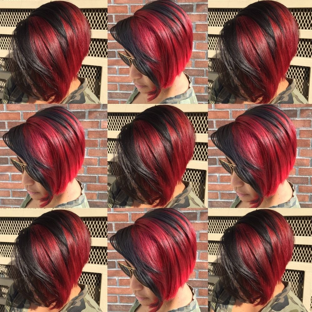 Балаяж на темные волосы Боб каре