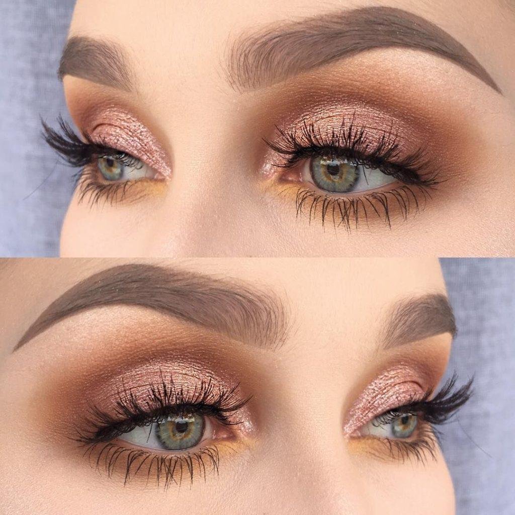 Макияж нюдовый Смоки