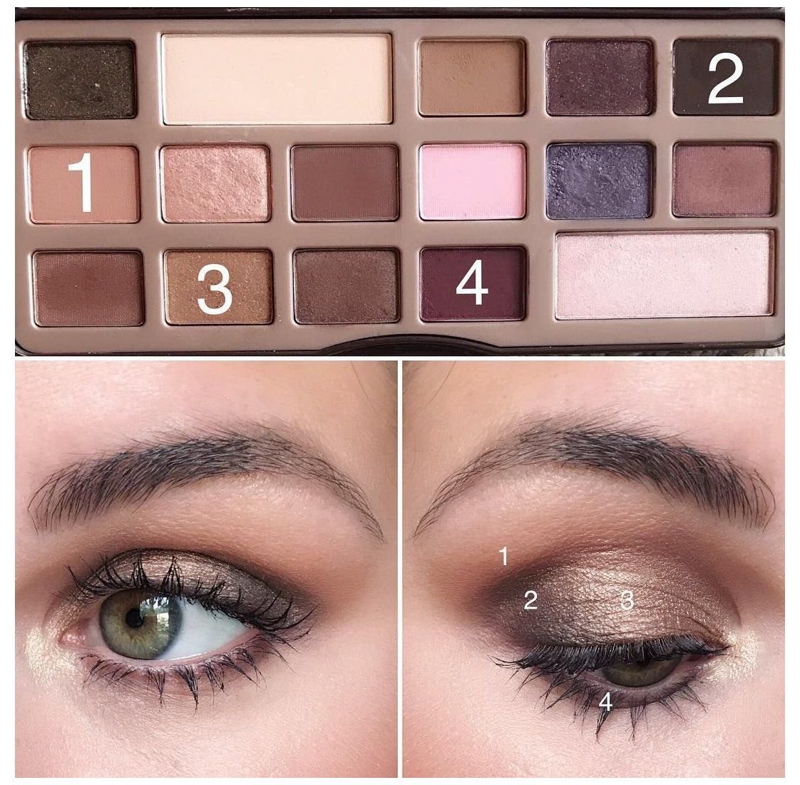 Пепельные брови