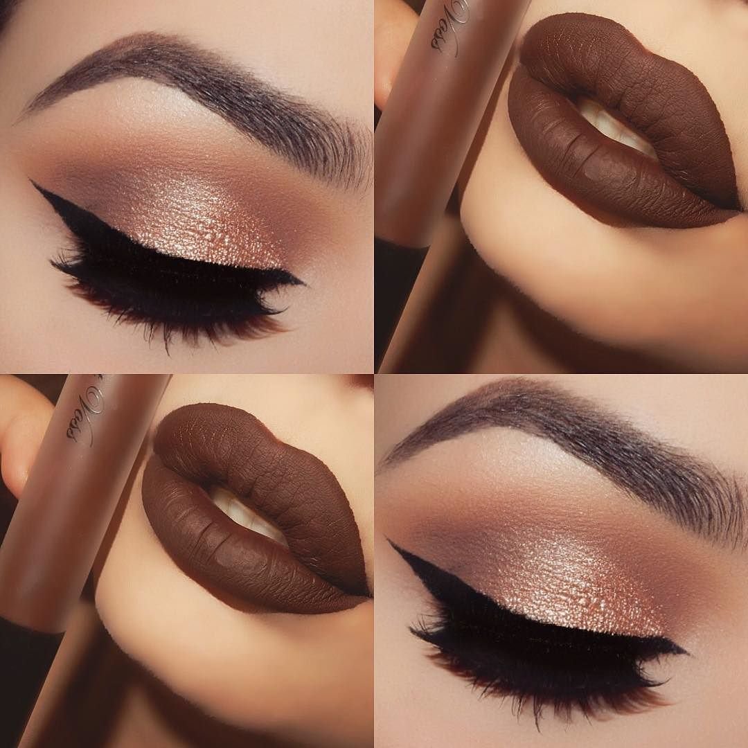 Сочетания теней для макияжа