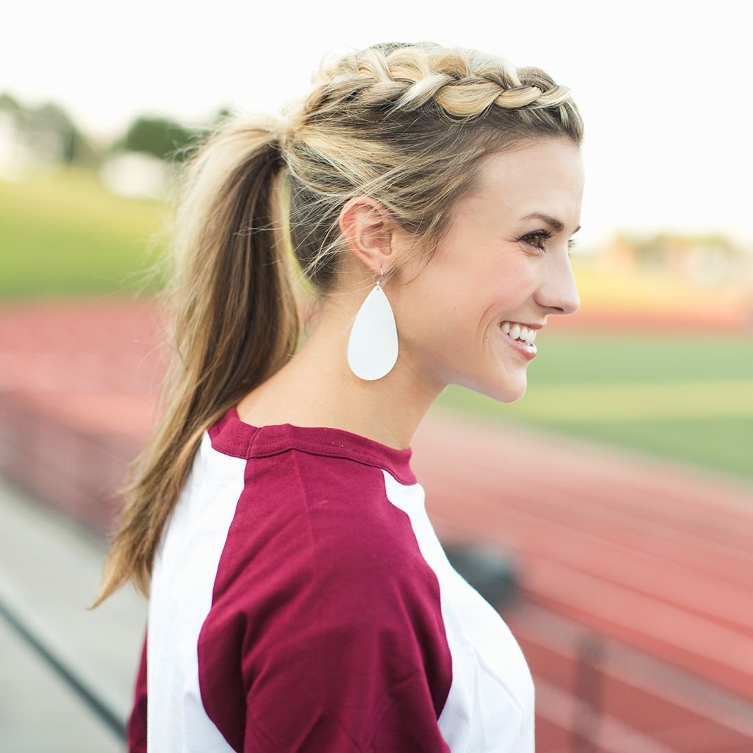 Косы под спортивный стиль