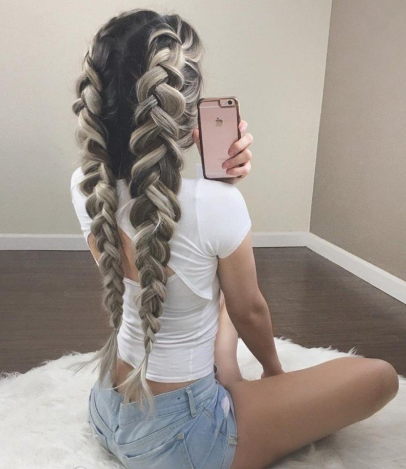 Спортивные прически для девочек на длинные волосы