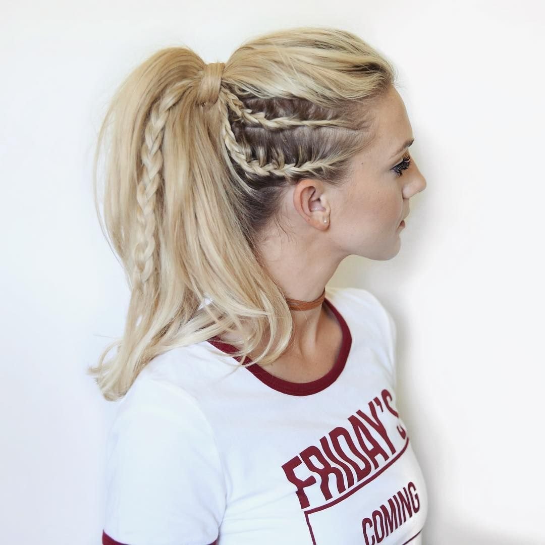 Прически для фитнеса