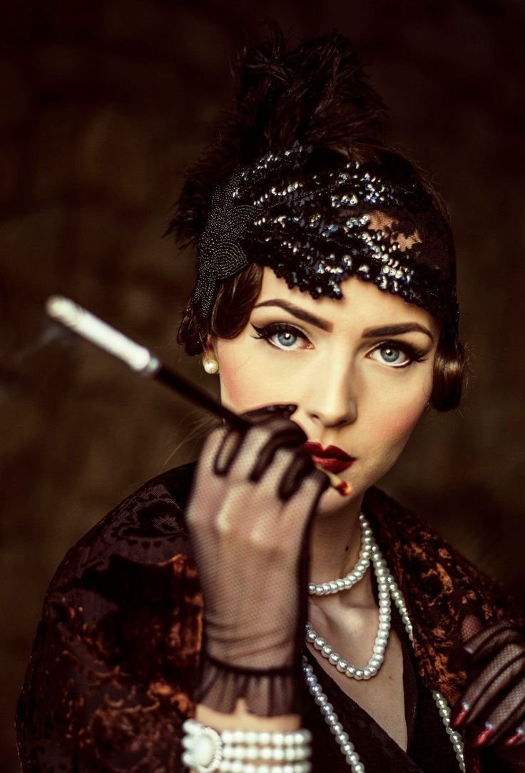 Макияж в стиле Великий Гэтсби