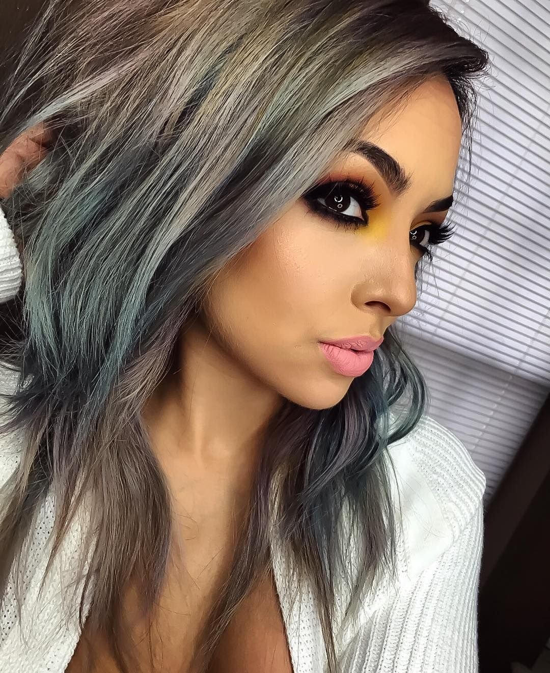 Серое мелирование