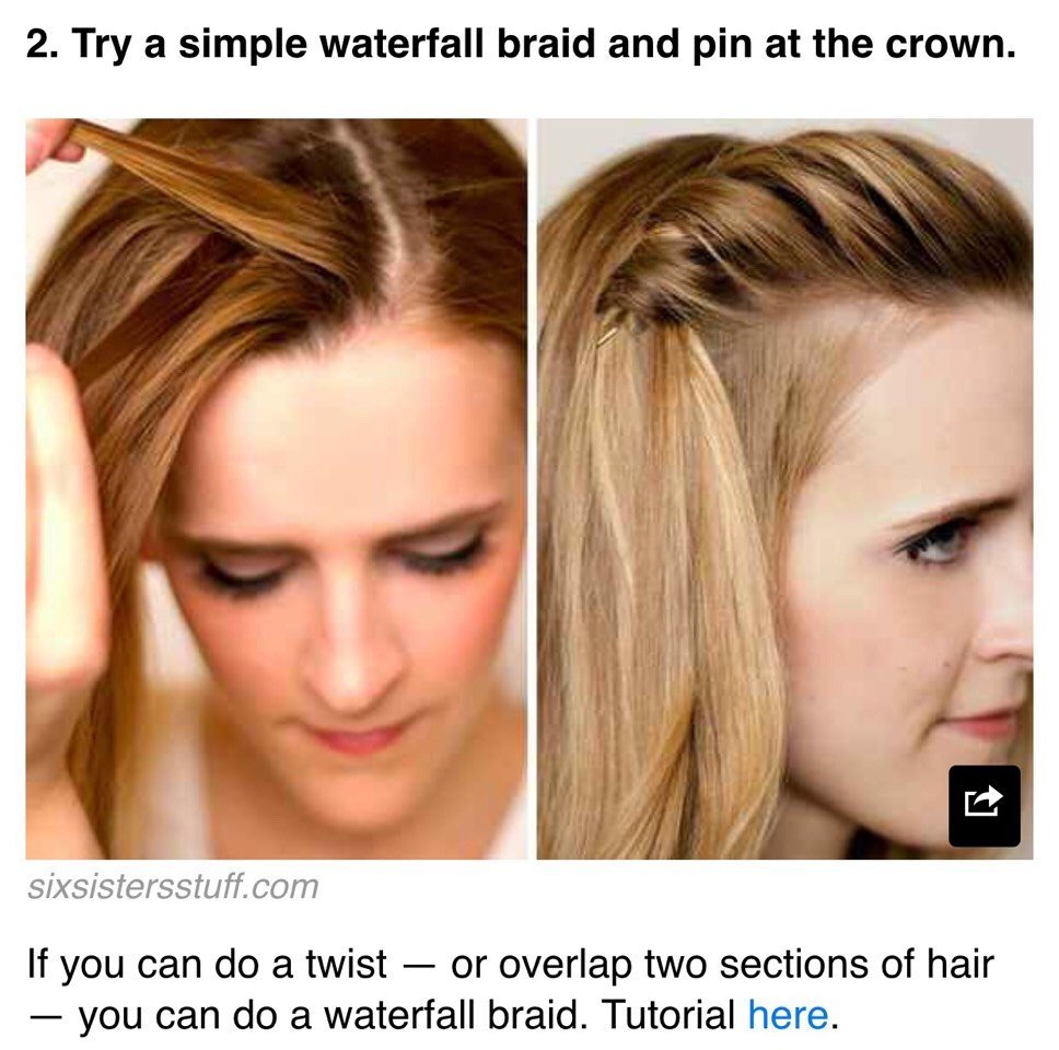 Прически с отросшей челкой