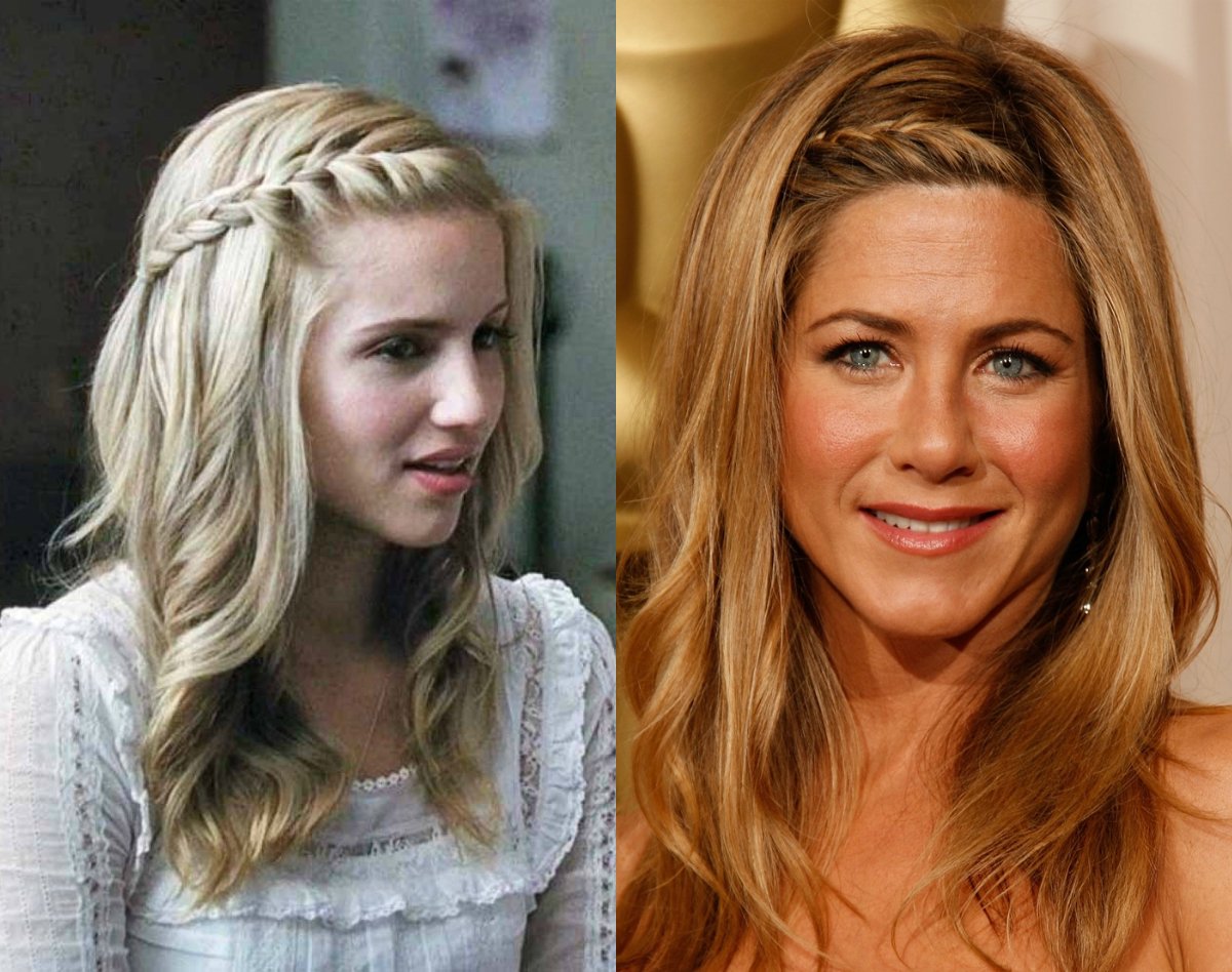 Прически с отросшей челкой