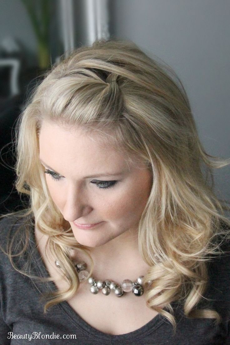 Причёски с зколотой челкой