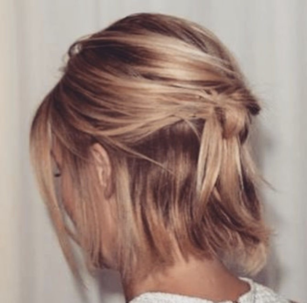 Пучок на жидкие волосы