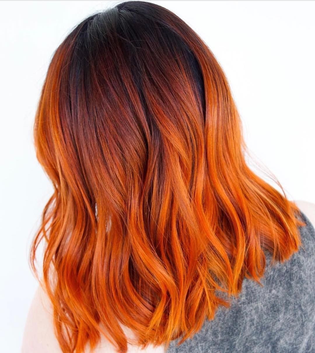 Омбре рыжий