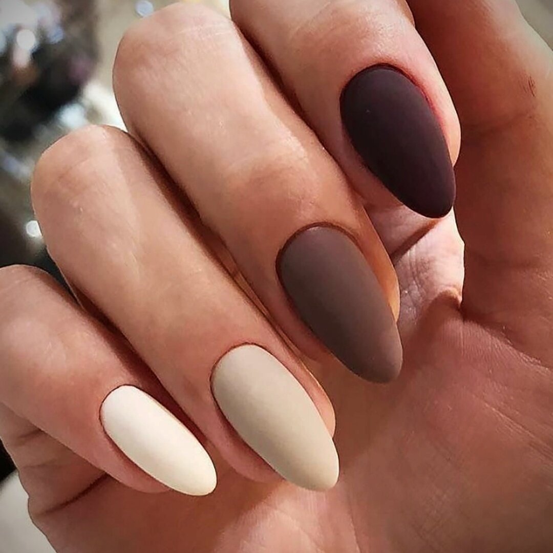 Матовые ногти