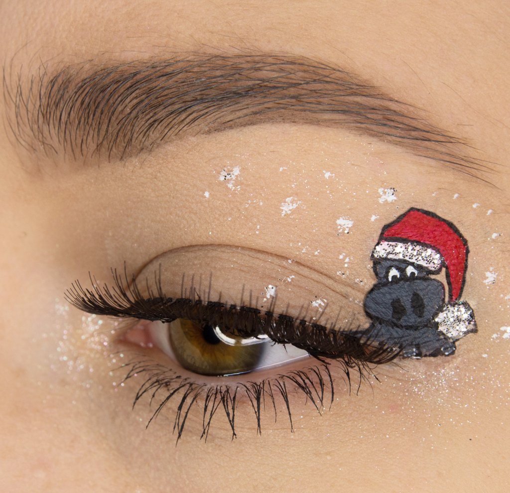 Аквагрим Снежинка