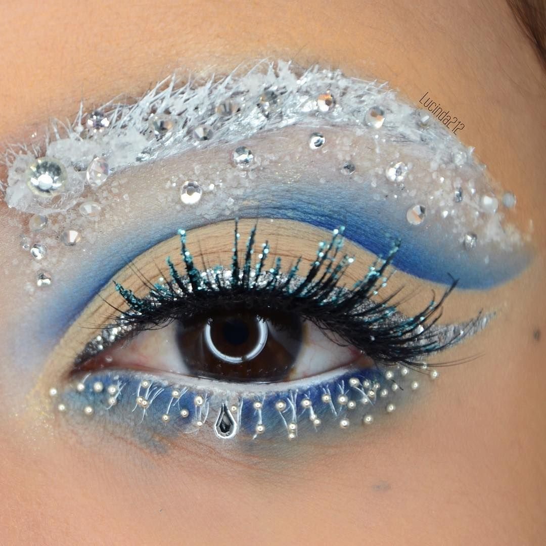 Новогодний макияж легкий детский