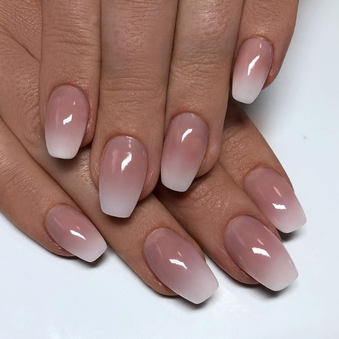 Красивый френч омбре