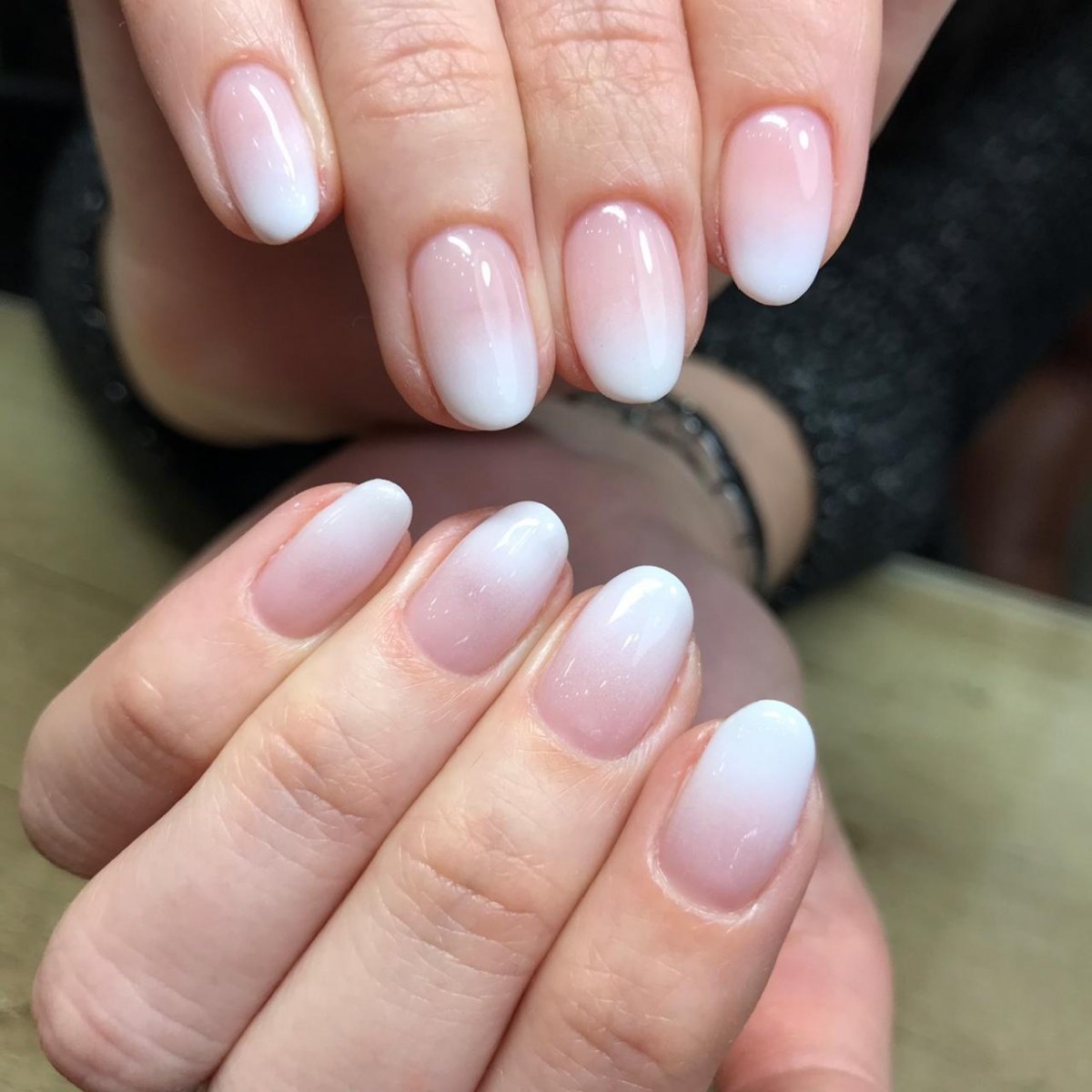 Нюдовый градиент френч