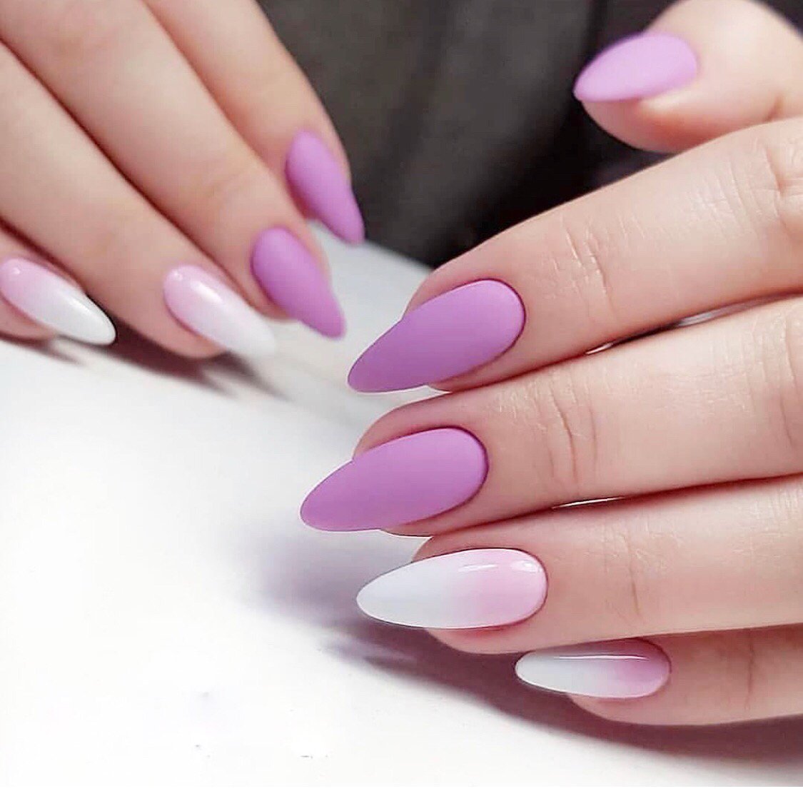 Градиентный маникюр