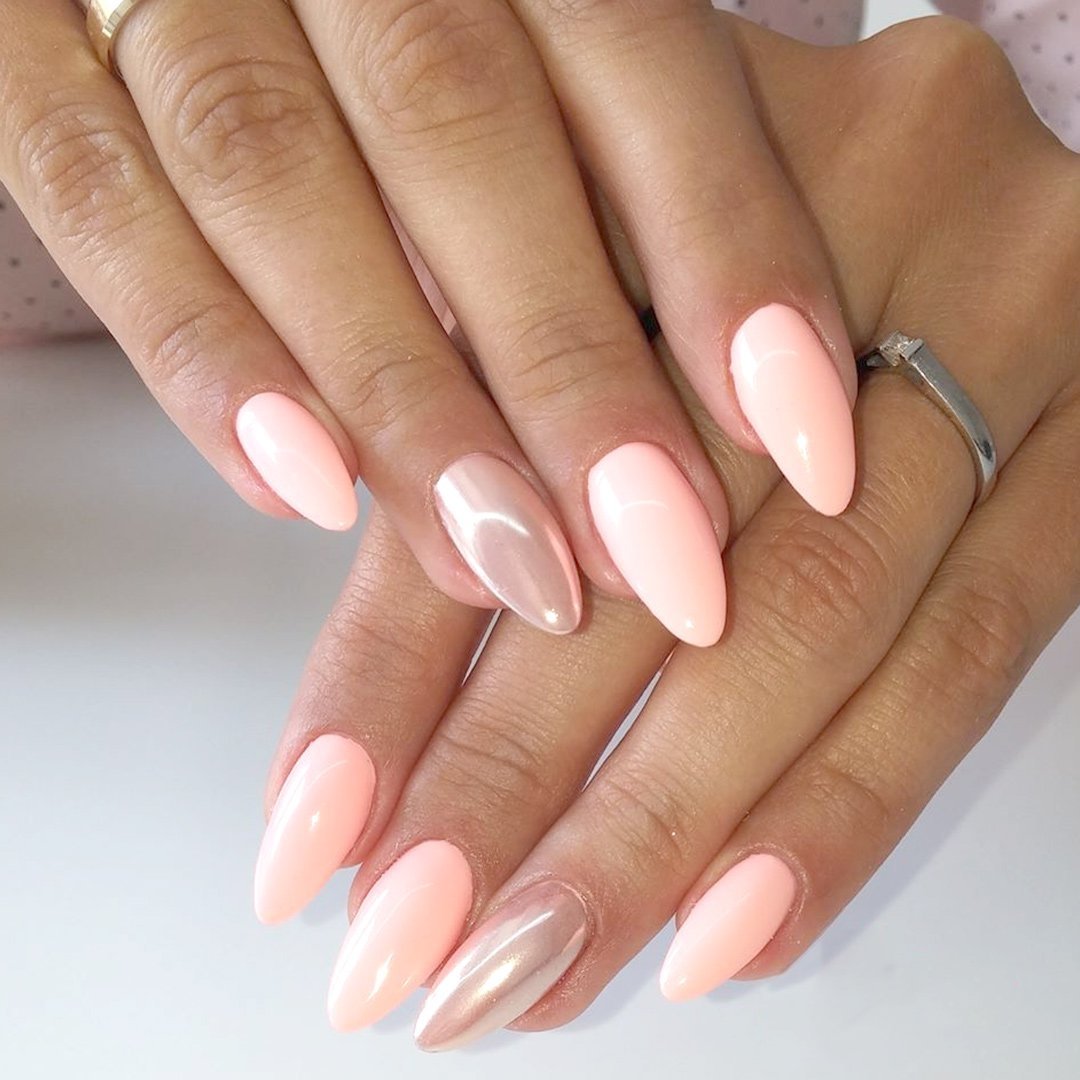 Шеллак френч миндаль