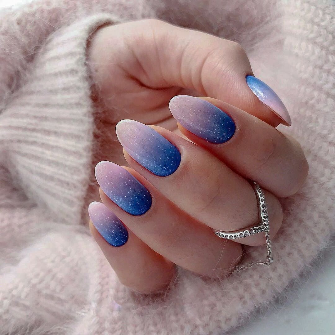 Маникюр градиент