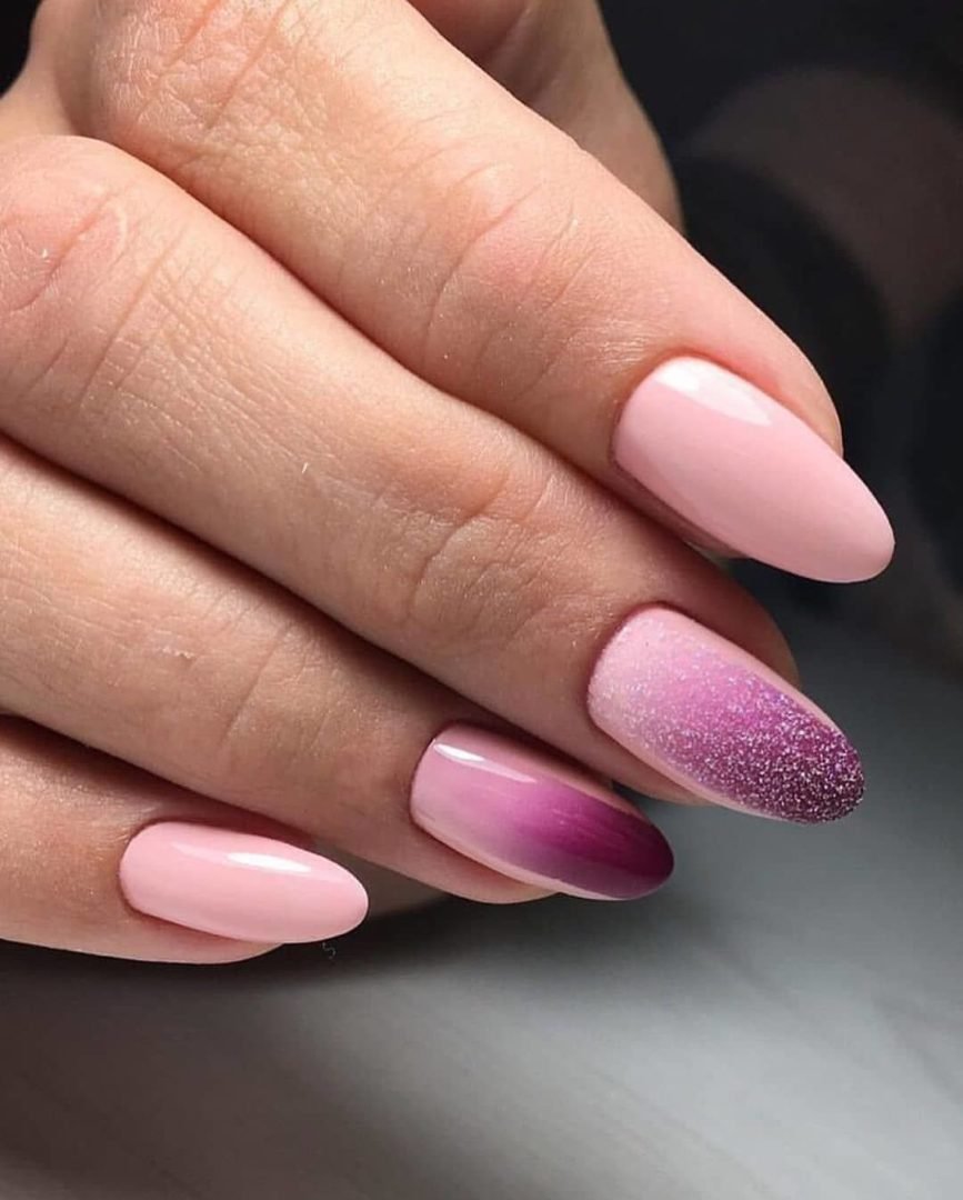 Маникюр градиент