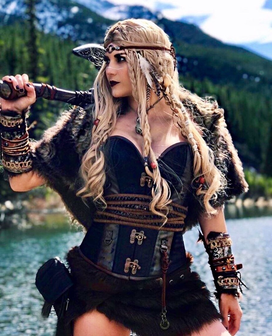 Женщины Викинги воительницы