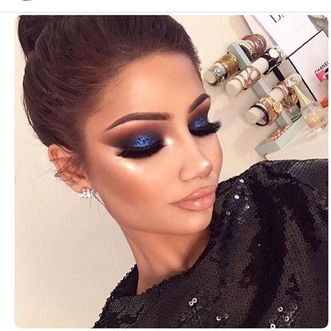 Макияж изумрудный Смоки