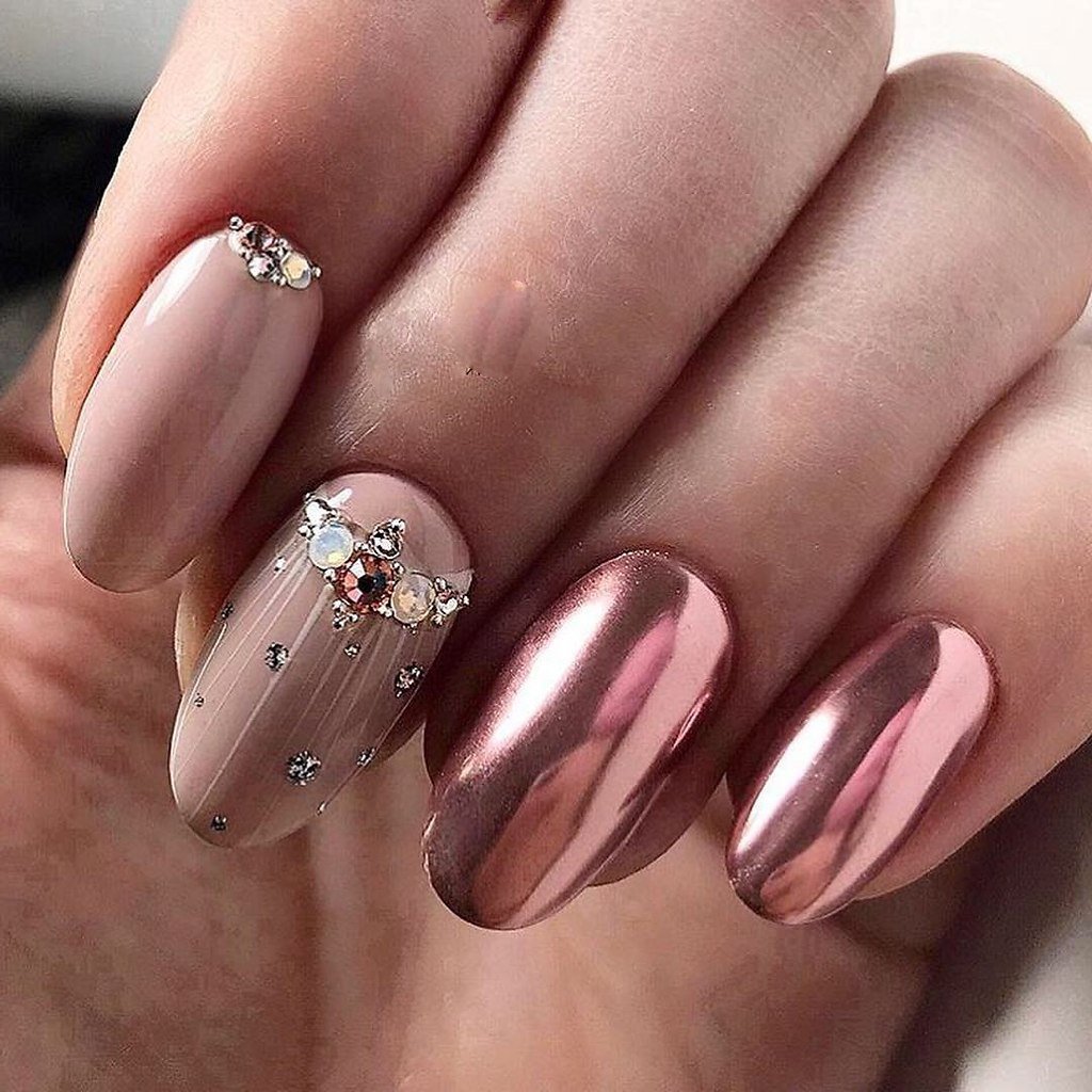 Цвет шеллака розовый с перламутром