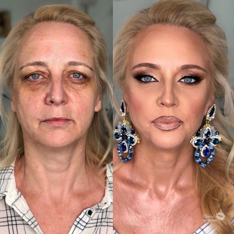 макияж после 45 который молодит на каждый день пошаговое